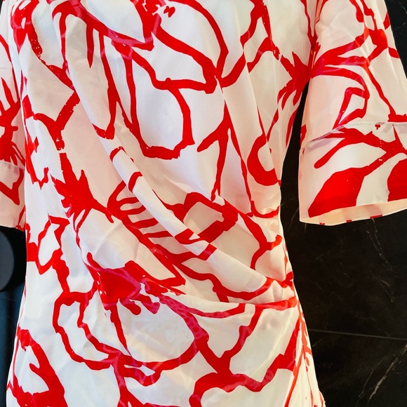 Nina Ricci Ruched Silk Blouse - Picture 3 of 10